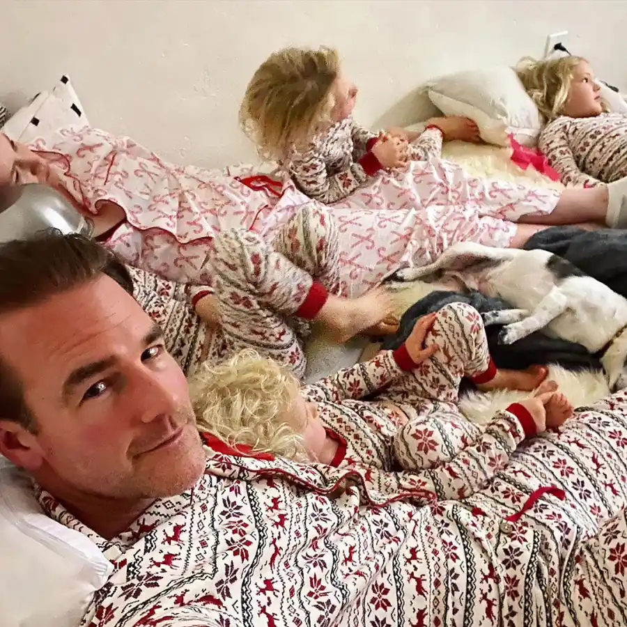 James Van Der Beek How Celebrity Parents Are Keeping Their Kids Busy While Self-Quarantining Amid Coronavirus