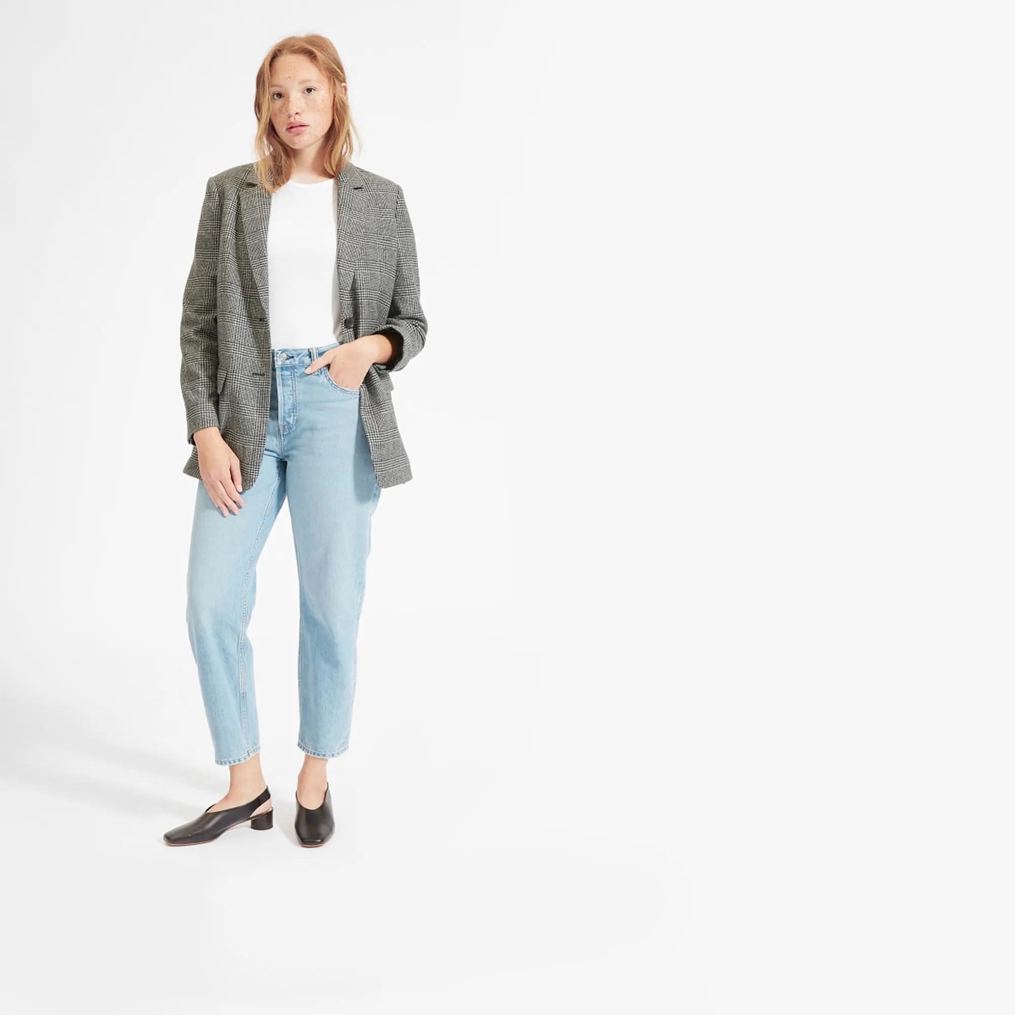 The Square Toe Slingback