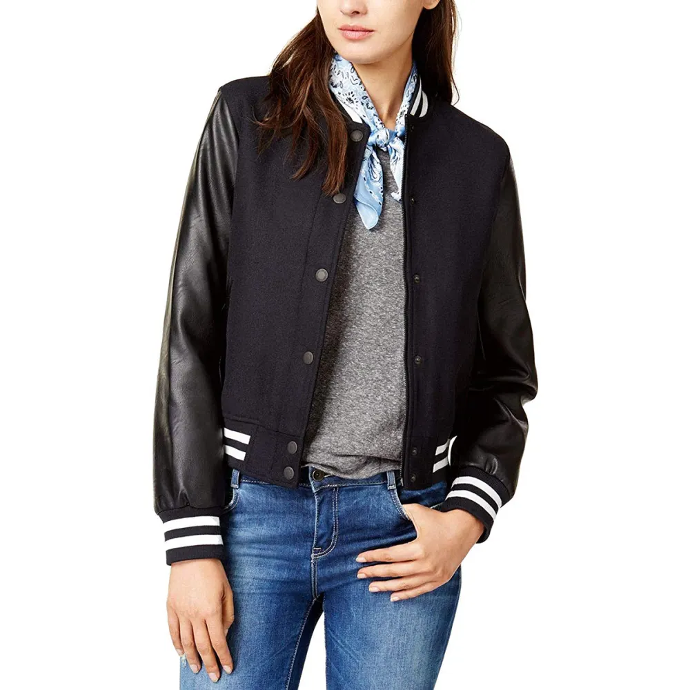 Levi&rsquo;s Mixed Media Bomber Jacket