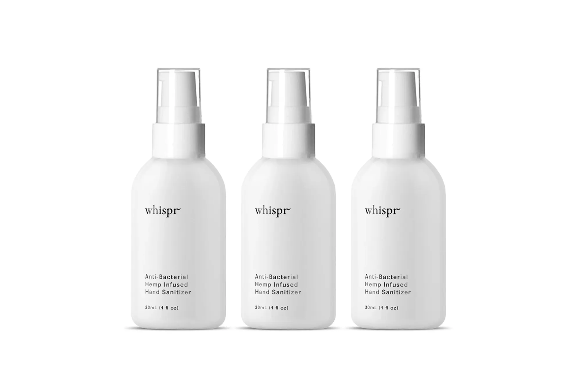 Whispr Hemp-Infused Hand Sanitizer