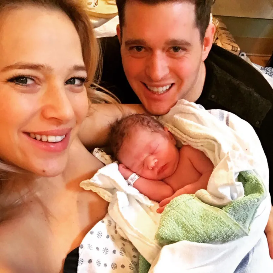 5 January 2016 Michael Buble and Luisana Lopilato family album