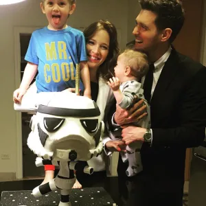 6 September 2016 Michael Buble and Luisana Lopilato family album