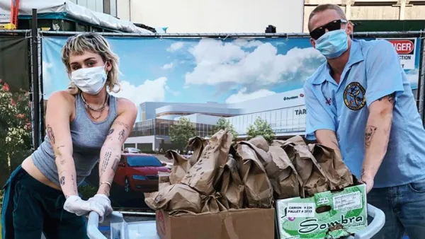 Miley Cyrus and Boyfriend Cody Simpson Drop Off 120 Taco Meals to Healthcare Workers Amid Coronavirus Pandemic