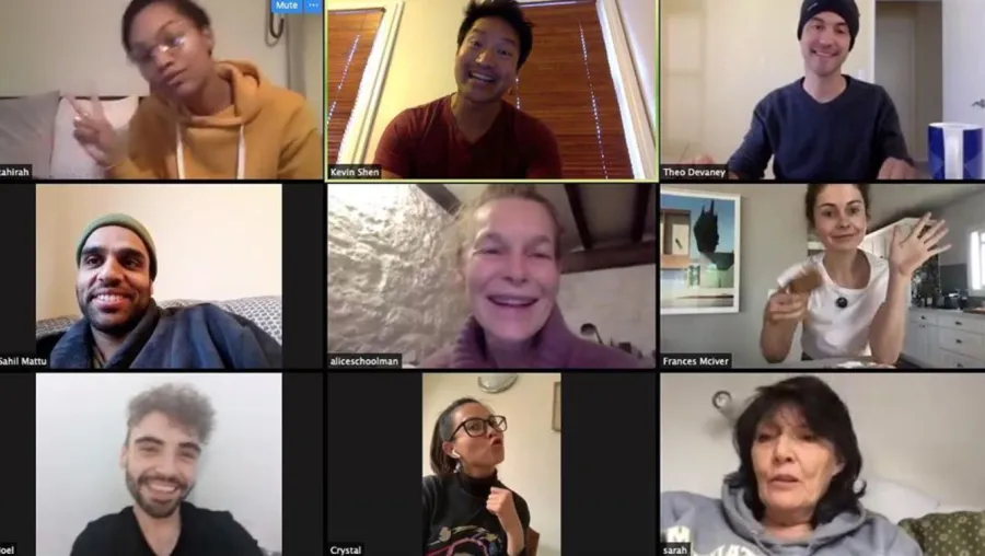 A Christmas Prince video chat