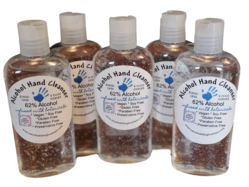 Amy's Bubbling Boutique Alcohol Hand Cleanser
