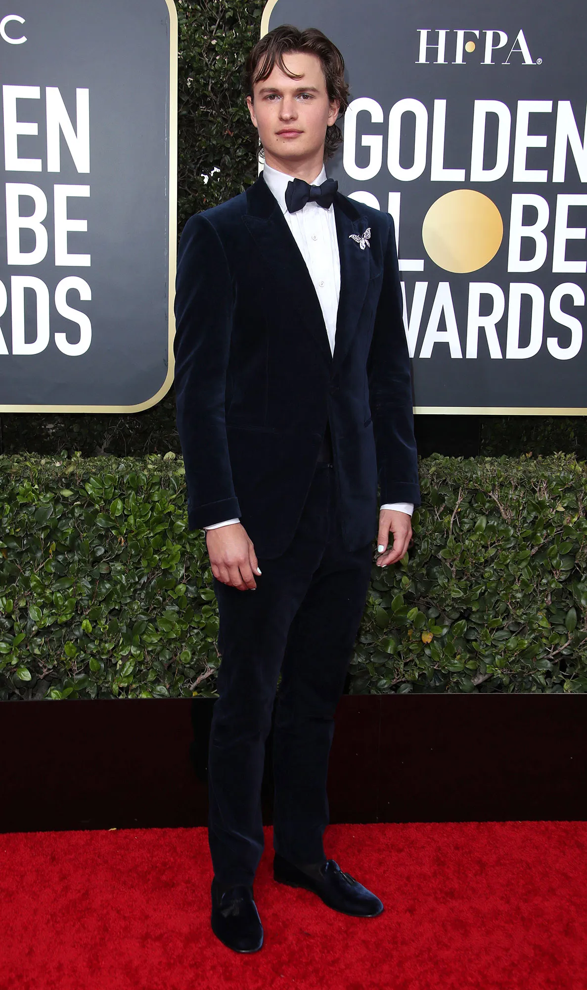 Ansel Elgort Just Went Completely Nude for Charity