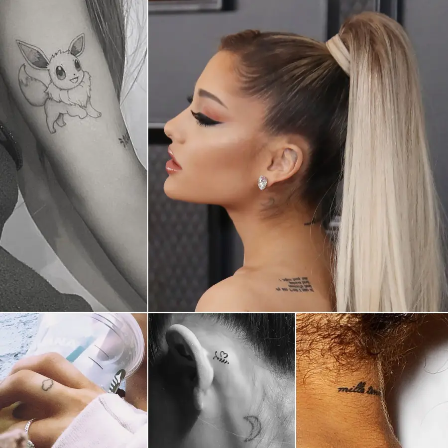 A Comprehensive Guide to Ariana Grande's Tattoos