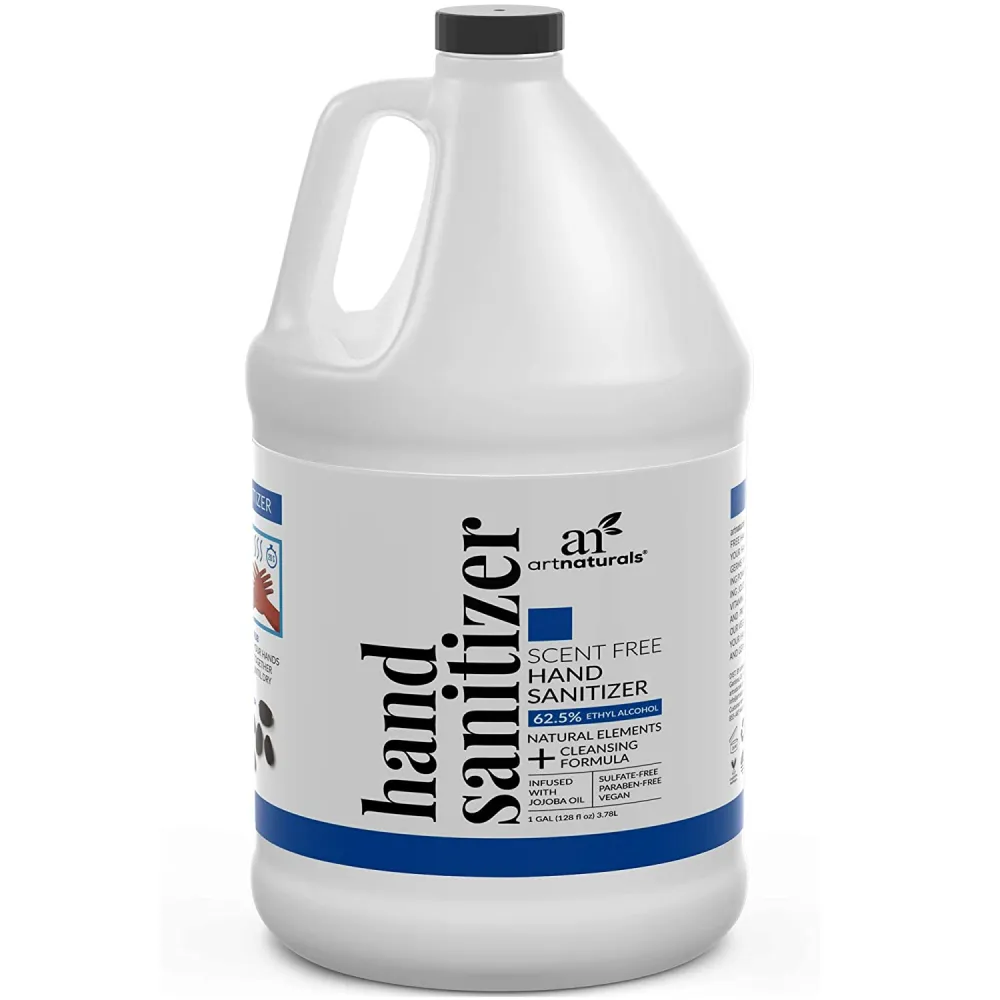 Artnaturals Scent Free Hand Sanitizer (1 Gallon)