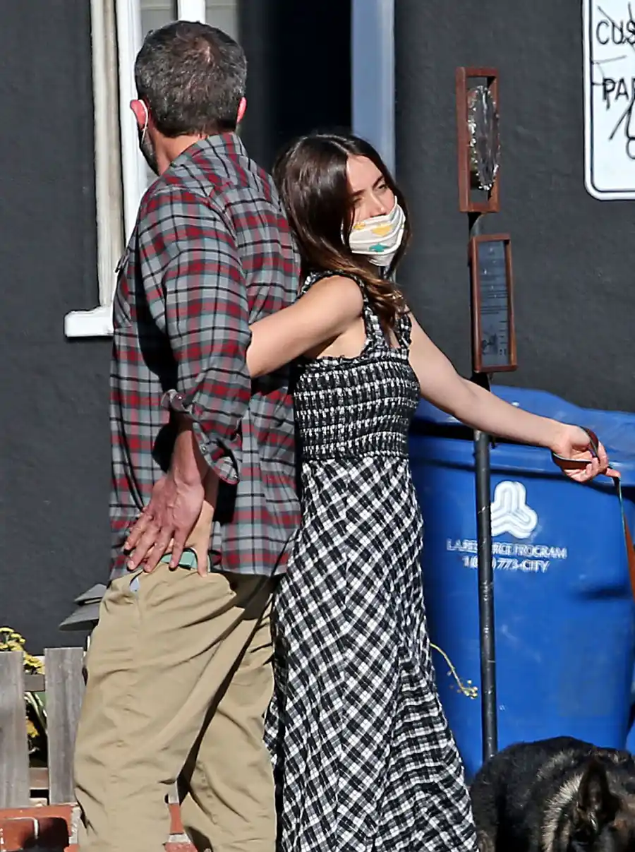 Ben Affleck, Ana de Armas Take Sweet Stroll While Wearing Masks