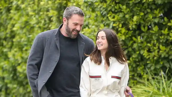 Ben Affleck and Ana de Armas Go for a Walk on Easter