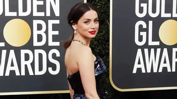 Ana de Armas arrives at the Golden Globe Awards 2020 Ben Afflecks Girlfriend Ana de Armas Says Shes Been Very Lucky to Work With Handsome Actors