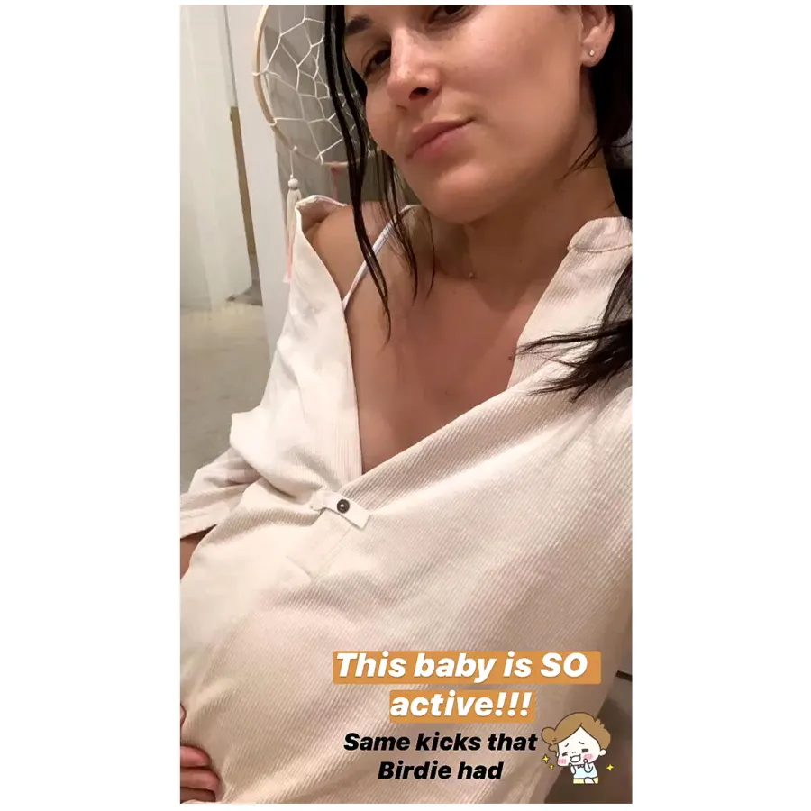 Brie Bella Bump On the Move