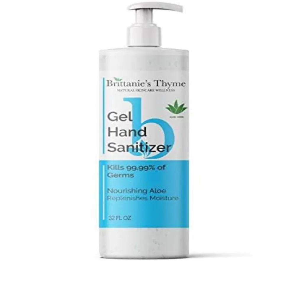 Brittanie's Thyme Hand Sanitizer Gel Pump