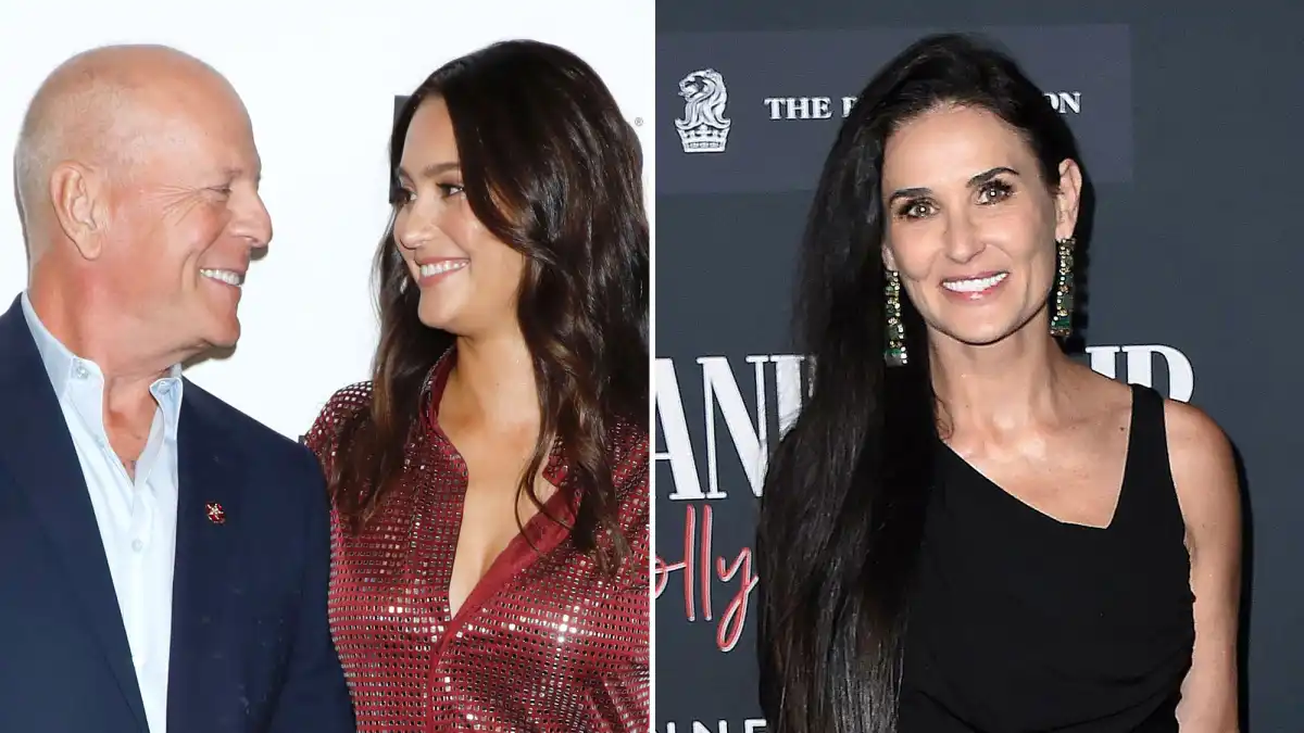 Bruce Willis Wife Emma Heming Reacts to Him Isolating With Demi Moore