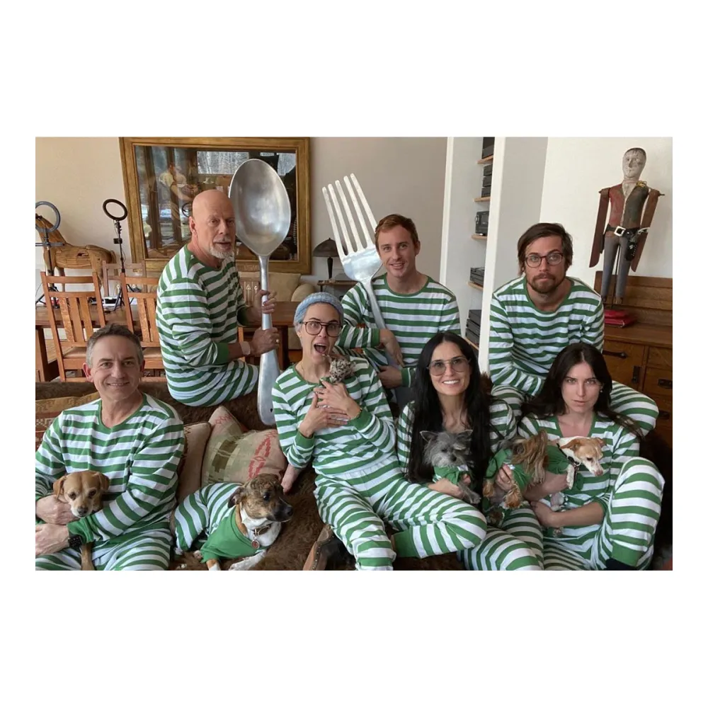 Bruce Willis Wife Reacts to Him Isolating With Demi Moore