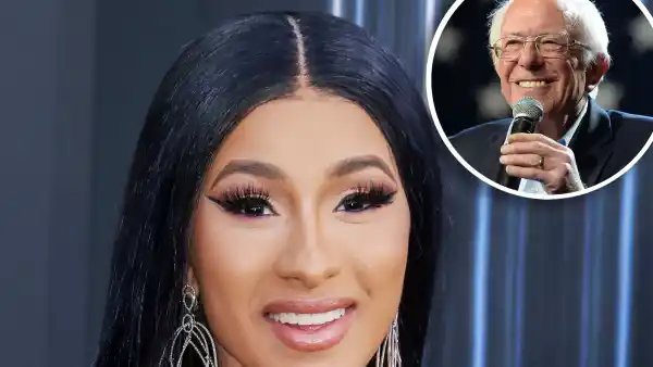 Cardi B Told Senator Bernie Sanders His Nails Look 'Very Quarantine'