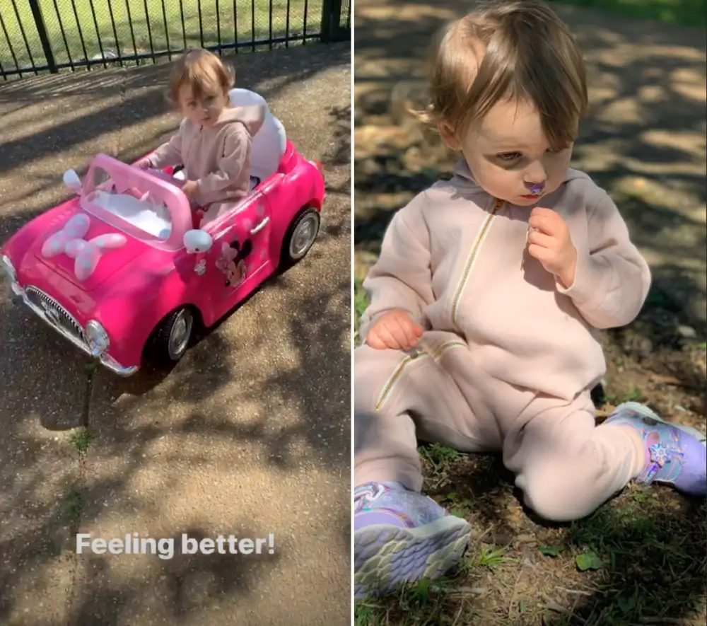 Carly Waddell&rsquo;s Daughter Bella Feeling Better