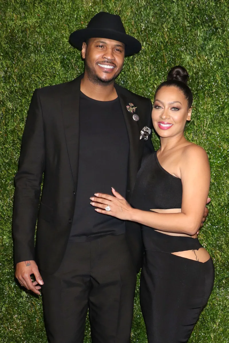 Carmelo Anthony and La La Anthony Celeb Exes Who Are Quarantining Together