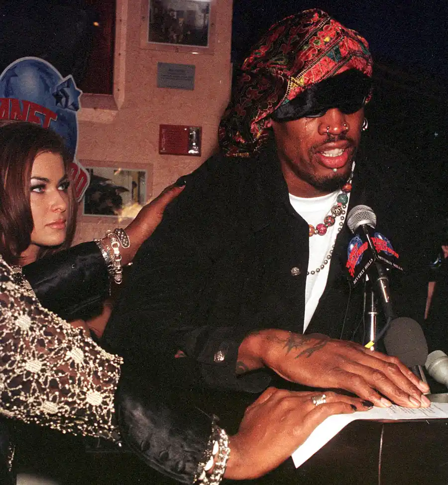 Carmen Electra Dennis Rodman Unconventional Relationship