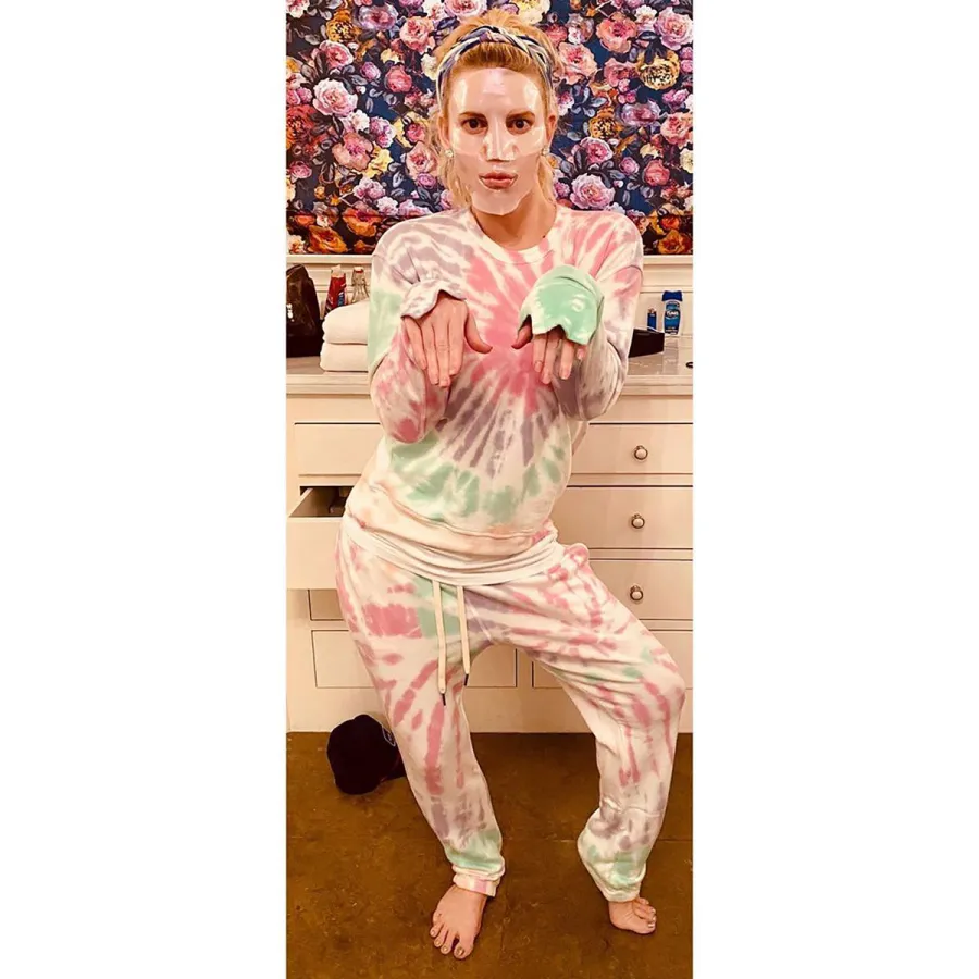 Celebs Are Wearing Tie-Dye Sweatsuits in Quarantine