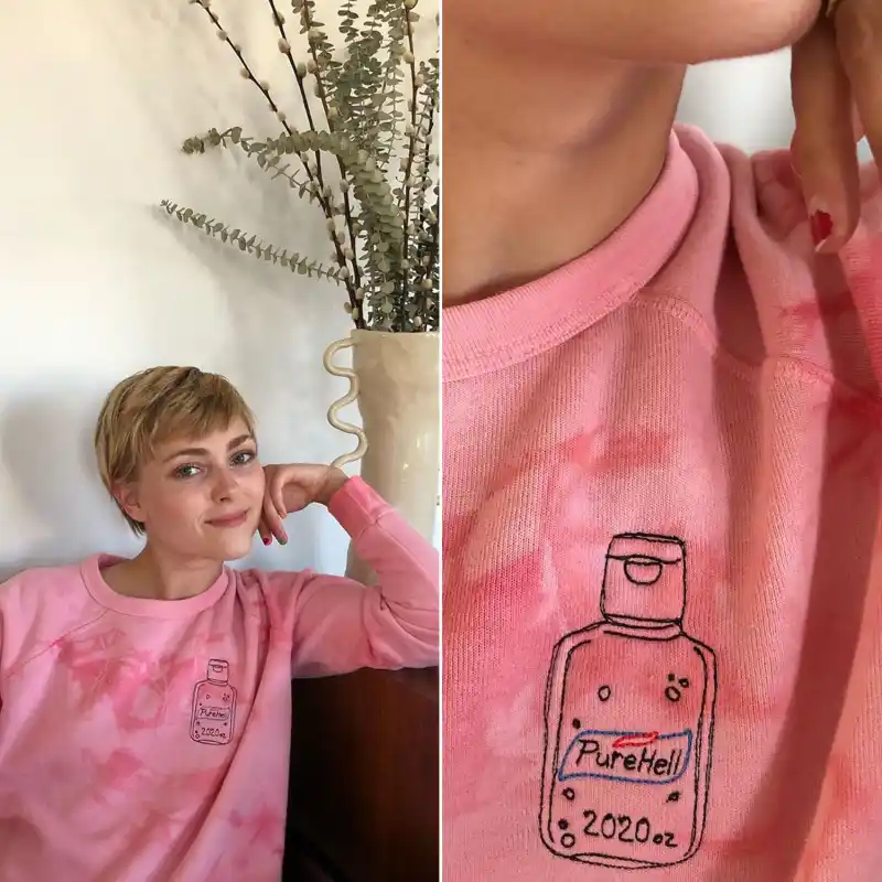 Stars Make a Statement in Quarantine-Approved Clothing