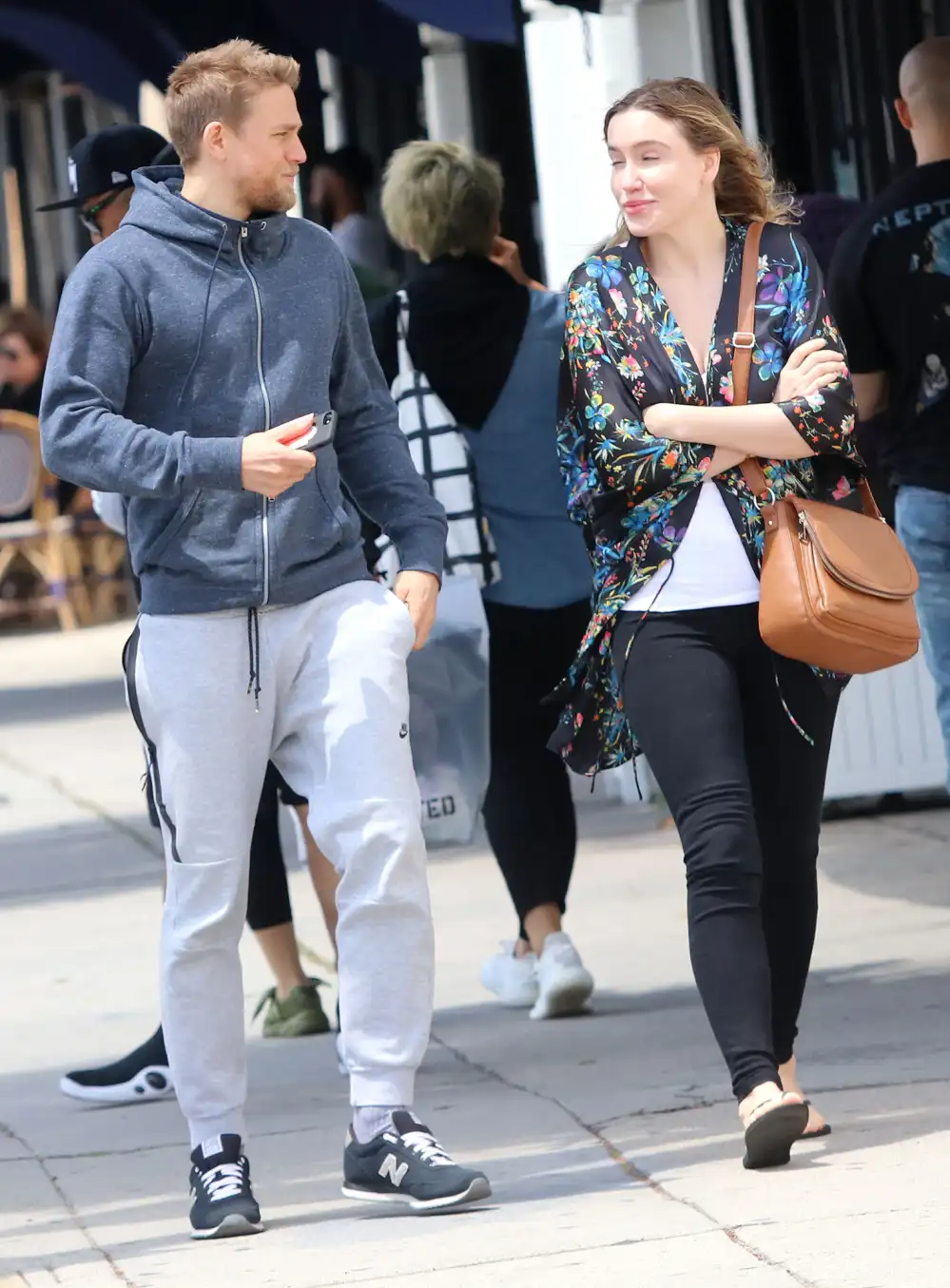 Charlie Hunnam and Morgana McNelis So In Love