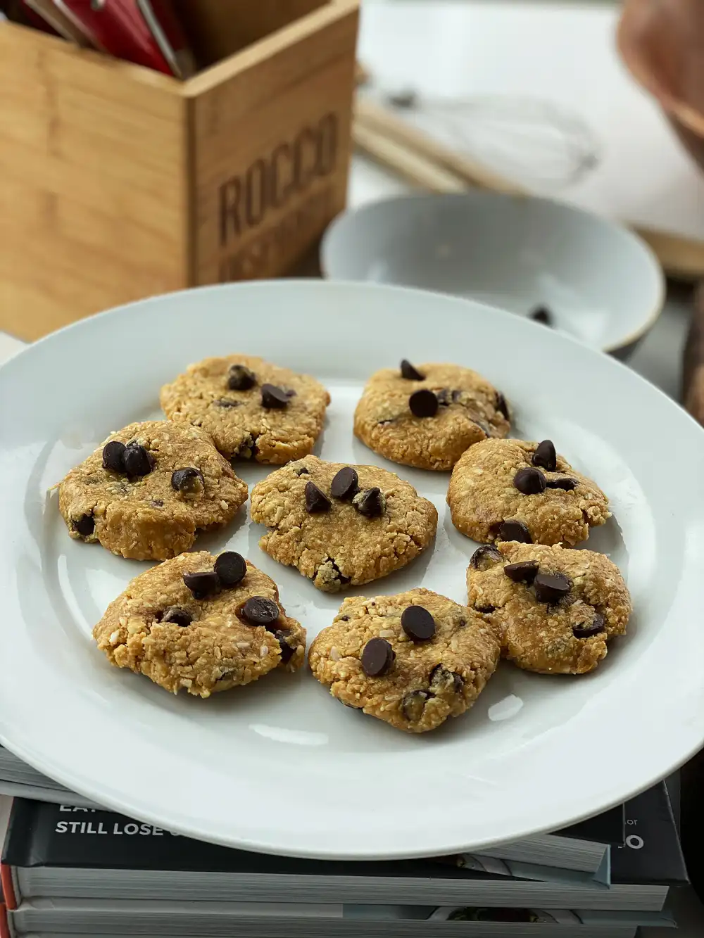 Chef Rocco Dispirito Shares His Easy No-Bake Chocolate Chip Cookie Recipe 2