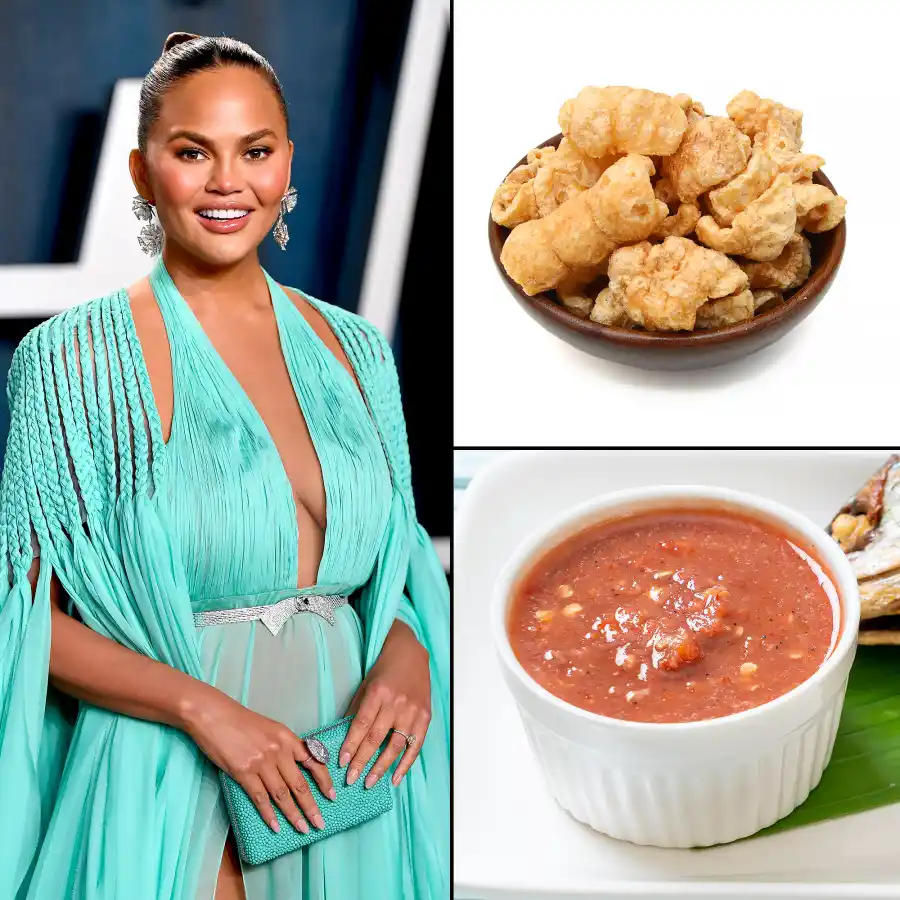Chrissy Teigen Loves Pork Rinds and Spicy Shrimp Paste