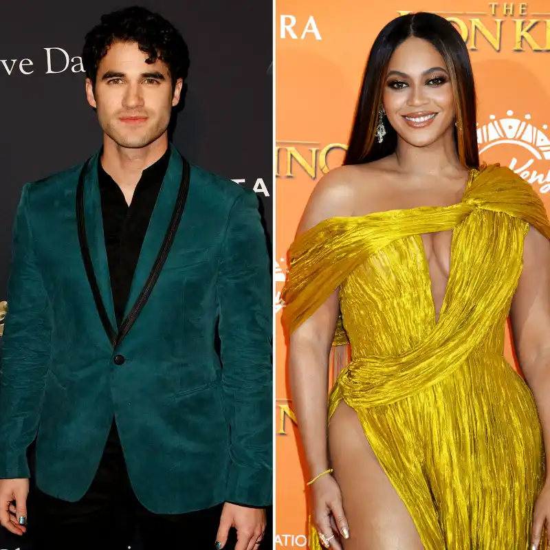Darren Criss Jokes That Beyonce Stole His Singalong Tune