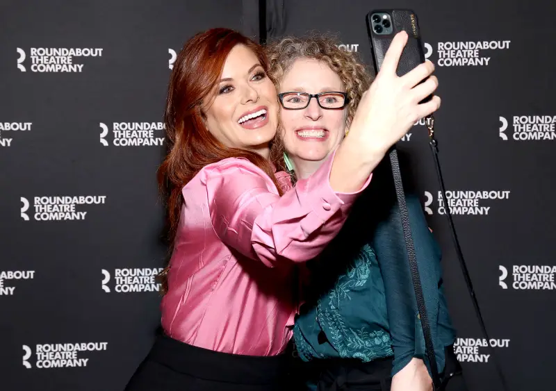 Debra Messing and Vivienne Benesch