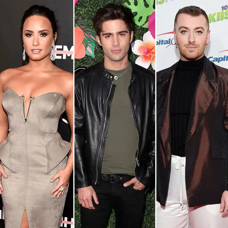 Demi Lovato Introduces Boyfriend Max Ehrich Pal Sam Smith