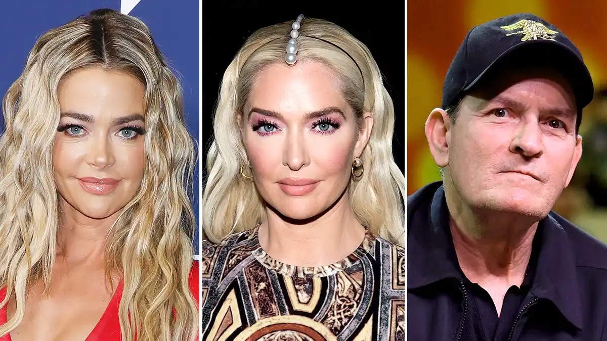 Denise Richards Rebuffs Erika Jayne Help as Charlie Sheen Battle Gets Ugly