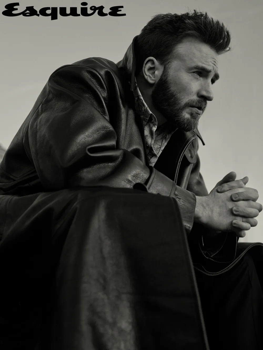 cover Esquire Chris Evans by Robbie Fimmano