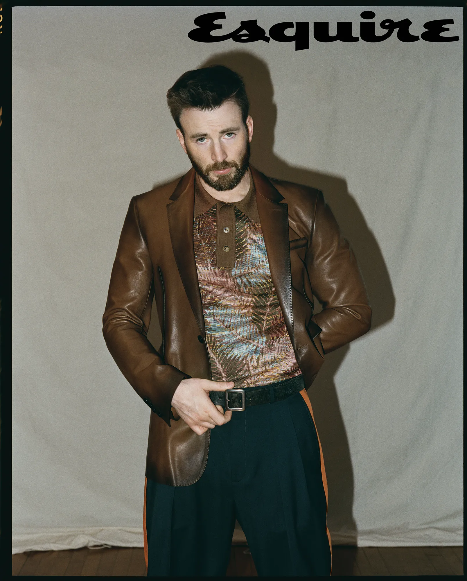 cover Esquire Chris Evans by Robbie Fimmano