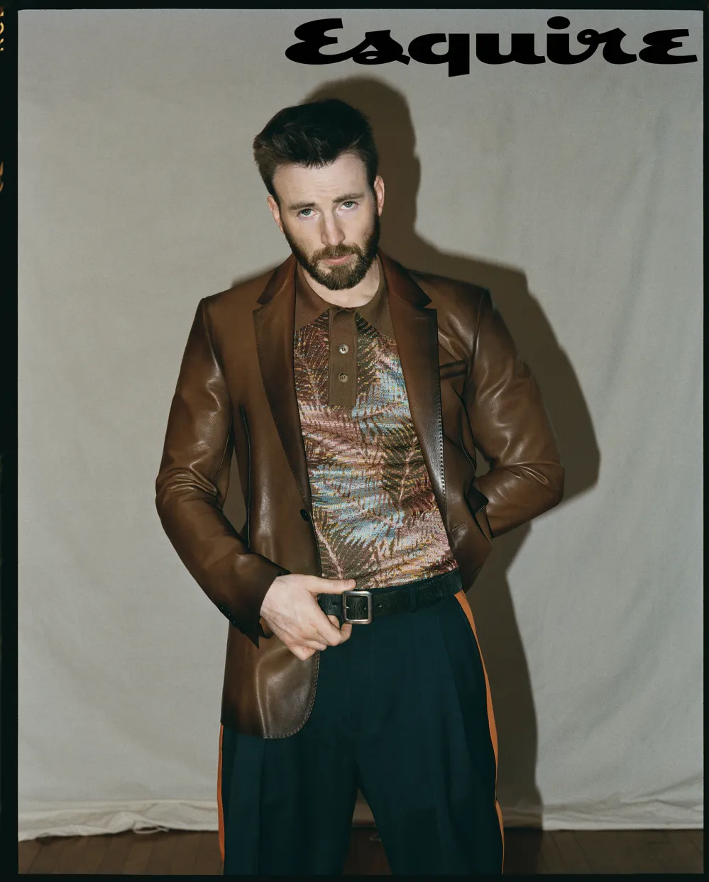cover Esquire Chris Evans by Robbie Fimmano