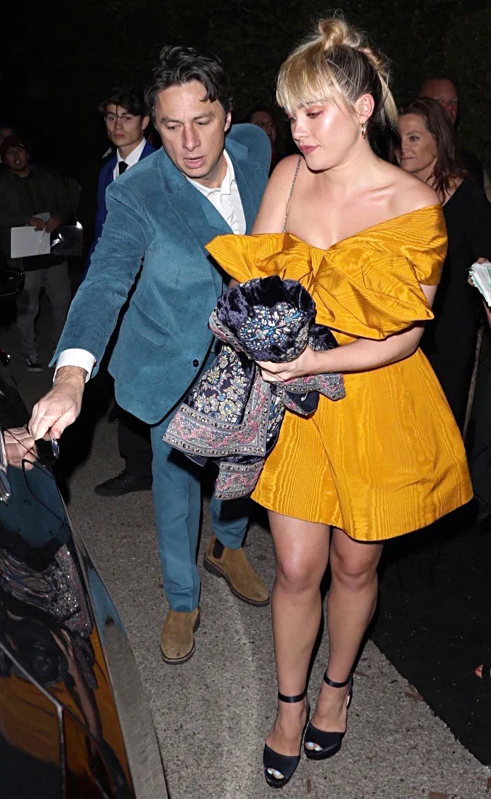 Florence Pugh Is Done Facing Abuse Over Zach Braff Age Gap