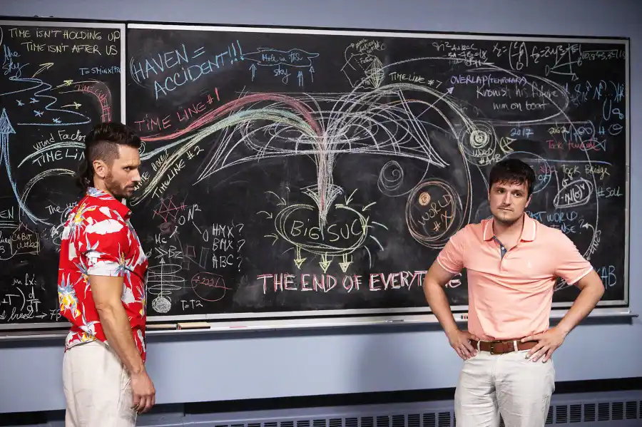 Derek Wilson and Josh Hutcherson in Future Man What To Watch This Week While Social Distancing