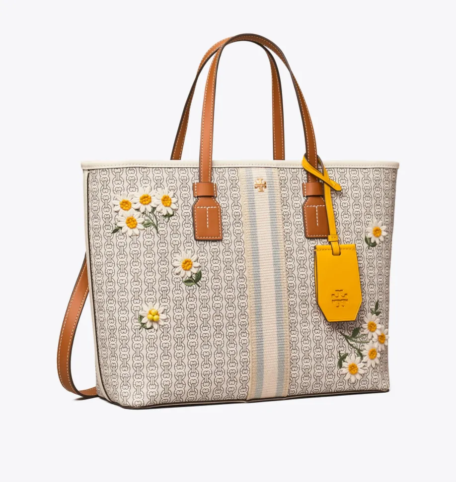 Gemini Link Canvas Appliqué Small Tote