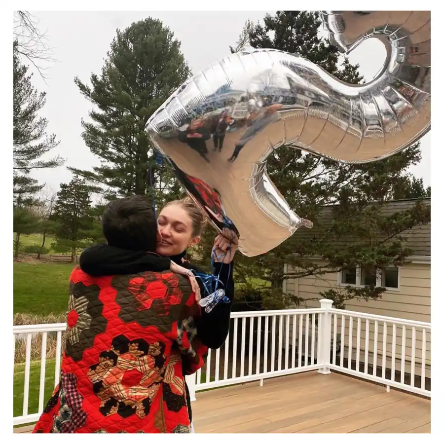 Gigi Hadid Gets Sweet Hug From Zayn Malik on Her 25th Birthday-0