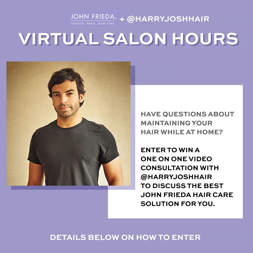 Harry Josh and John Frieda Giveaway