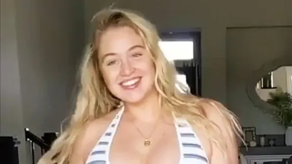 Iskra Lawrence 9 Months Pregnant and Unretouched Models 5 Different Swim Looks