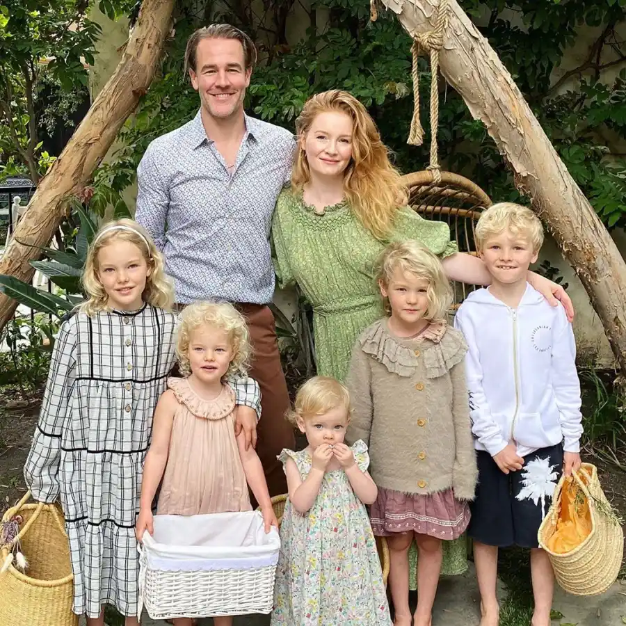 James Van Der Beek Family Album Hoppy Holidays