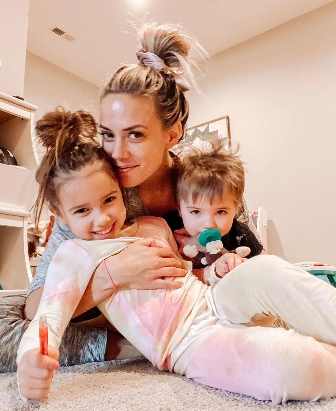 Jana Kramer Keeping Kids Entertained During Quarantine