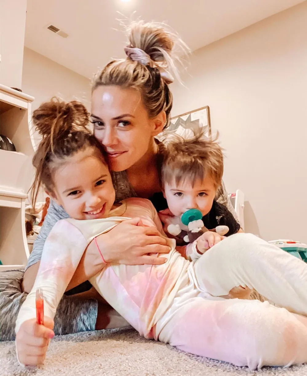 Jana Kramer Keeping Kids Entertained During Quarantine