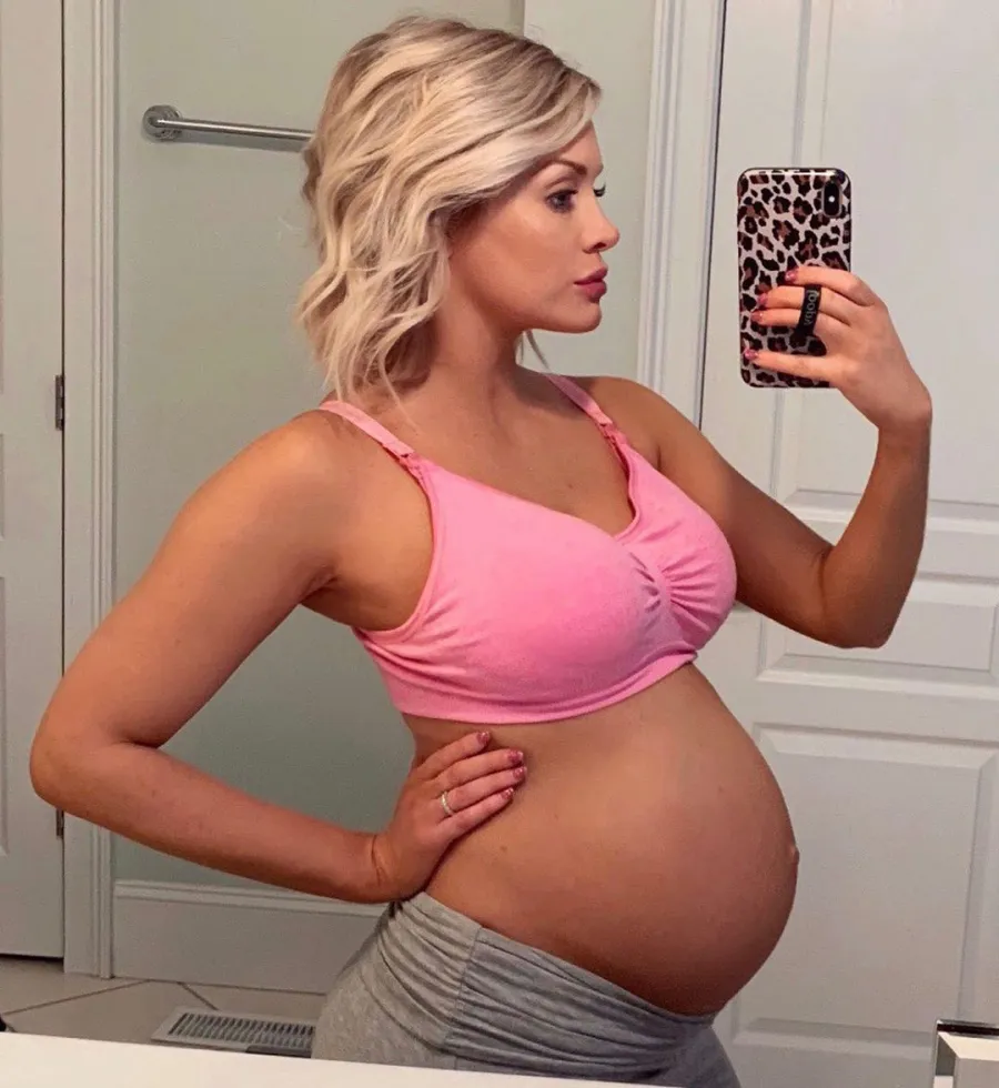 Jenna Cooper baby bump