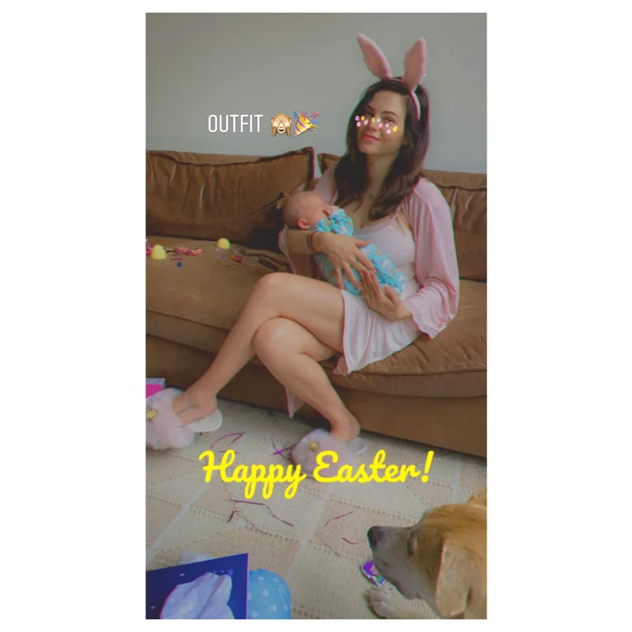 Jenna Dewan Pretty in Pink Gallery Easter