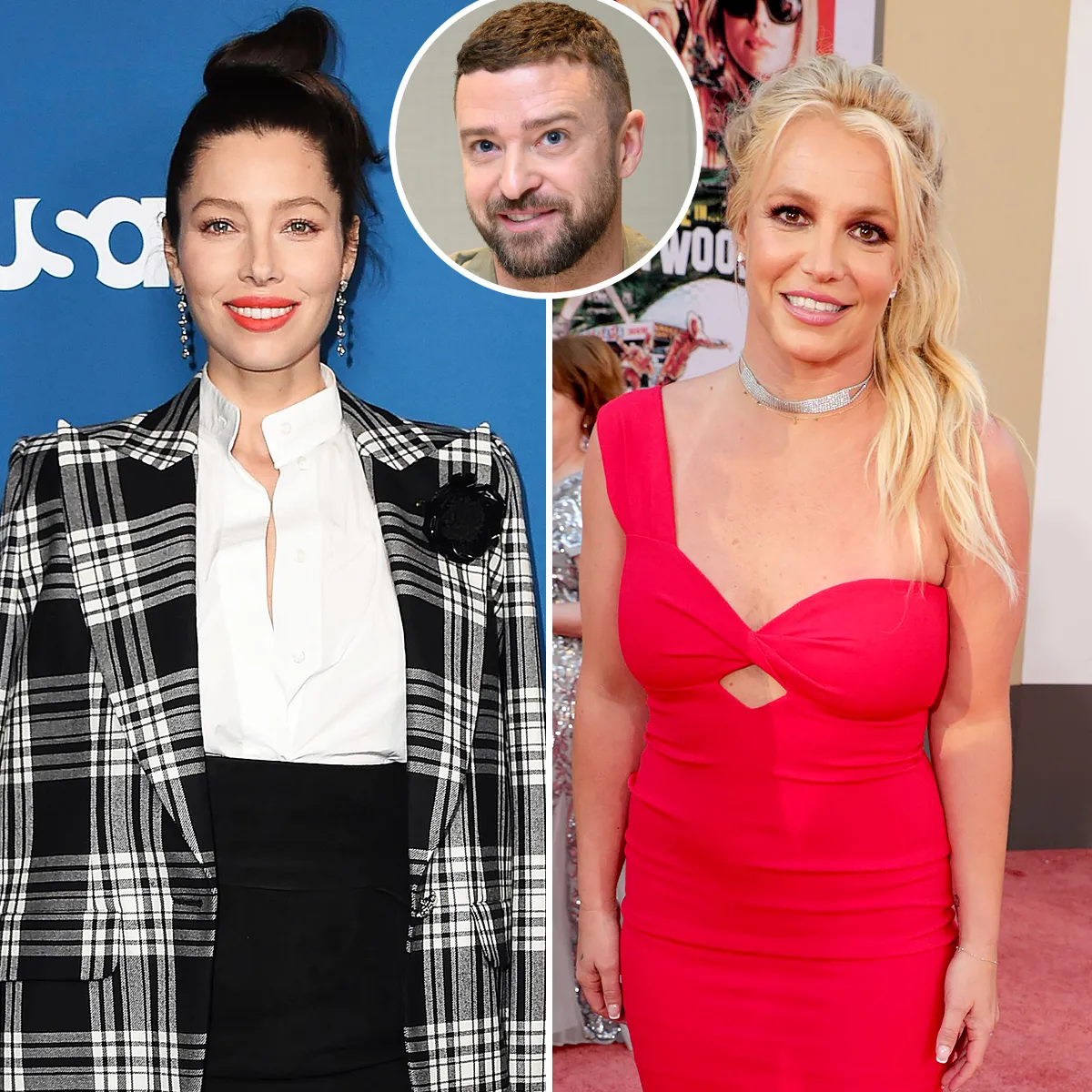 Jessica Biel Is Not Threatened by Britney Spears and Justin Timberlake Instagram Exchange
