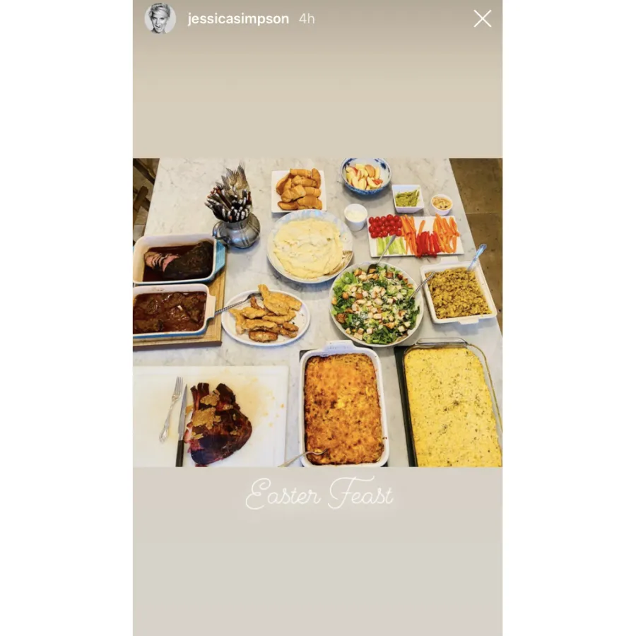 Jessica Simpson Easter