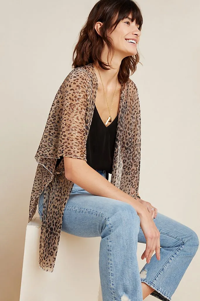 Jessie Leopard Kimono
