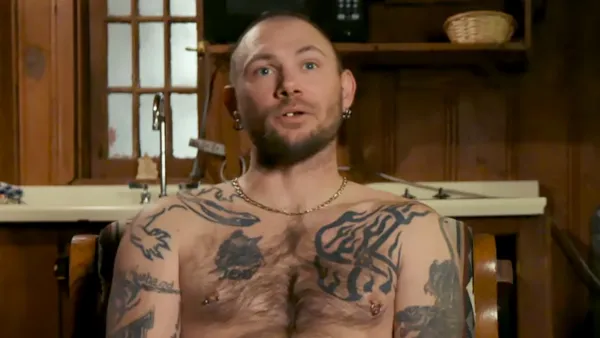 John Finlay shirtless